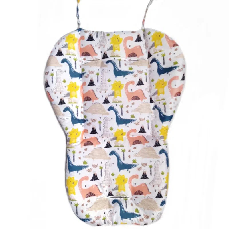 Coussin chaise haute pour bébé Dinosaure
