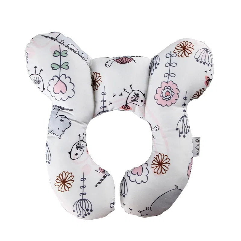 Coussin de voyage enfant - Soutien du cou en voiture Prairie