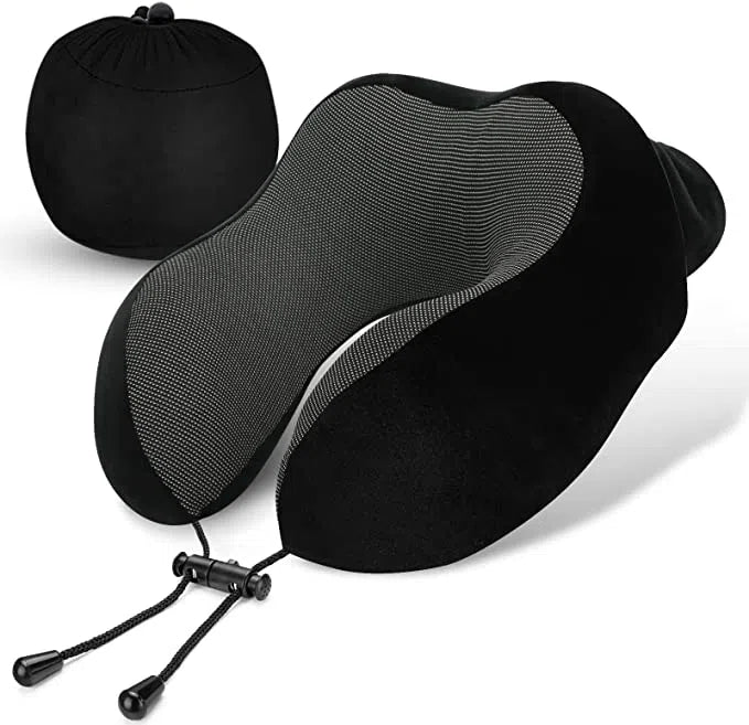 Coussin de voyage - Soutien du cou Noir