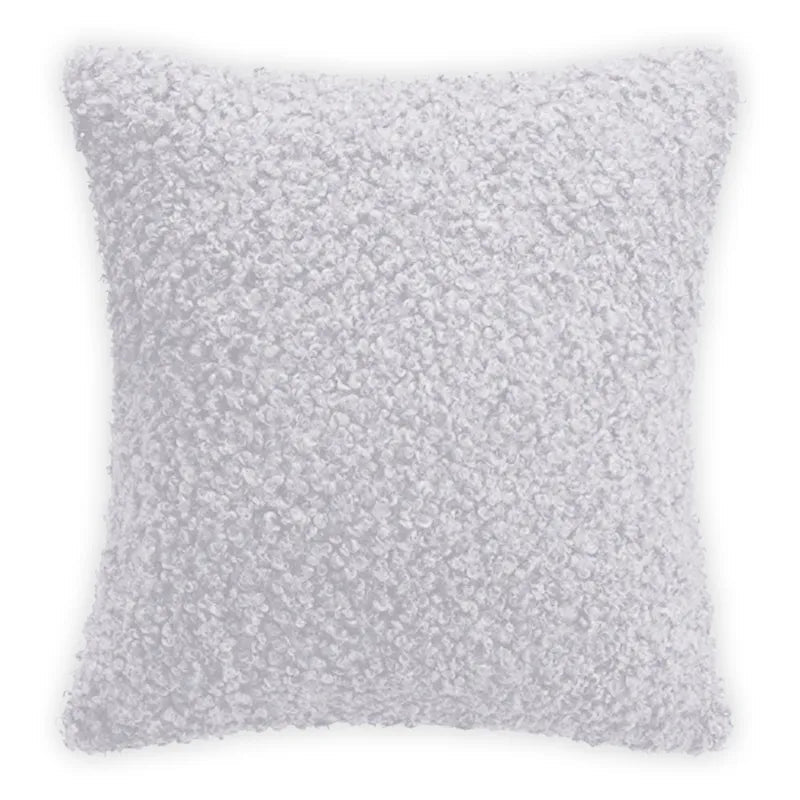 Coussin en laine moutonnée Marine Mon-coussin.fr