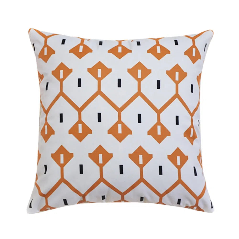 Coussin exterieur impermeable - Housse pour salon de jardin Orange-02 40cmX40cm