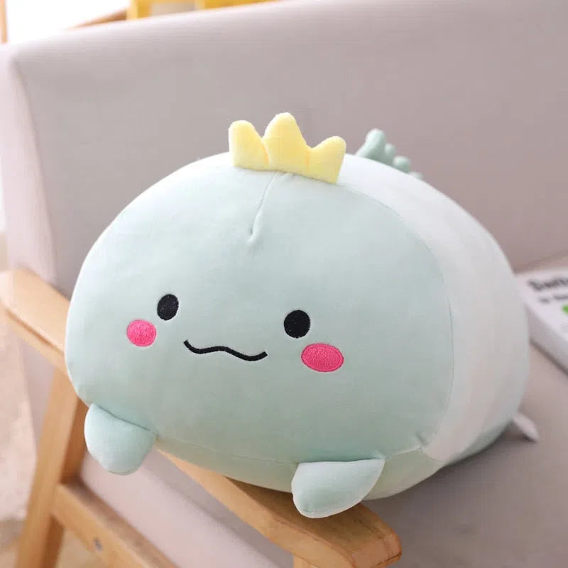 Coussins peluches en forme d'animaux Dinosaure