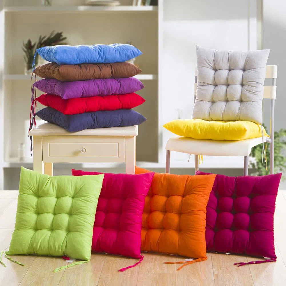 Seaty - Coussin carré et coloré pour chaise