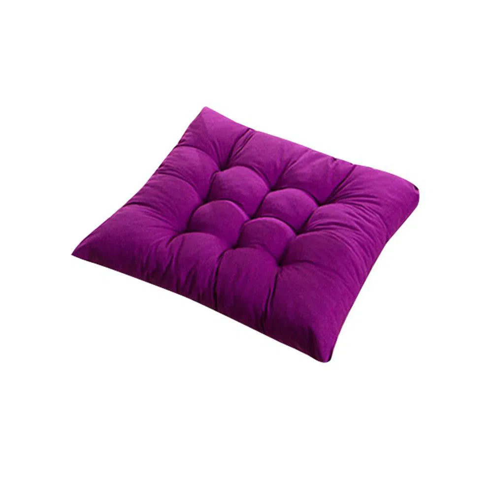 Seaty - Coussin carré et coloré pour chaise Violet