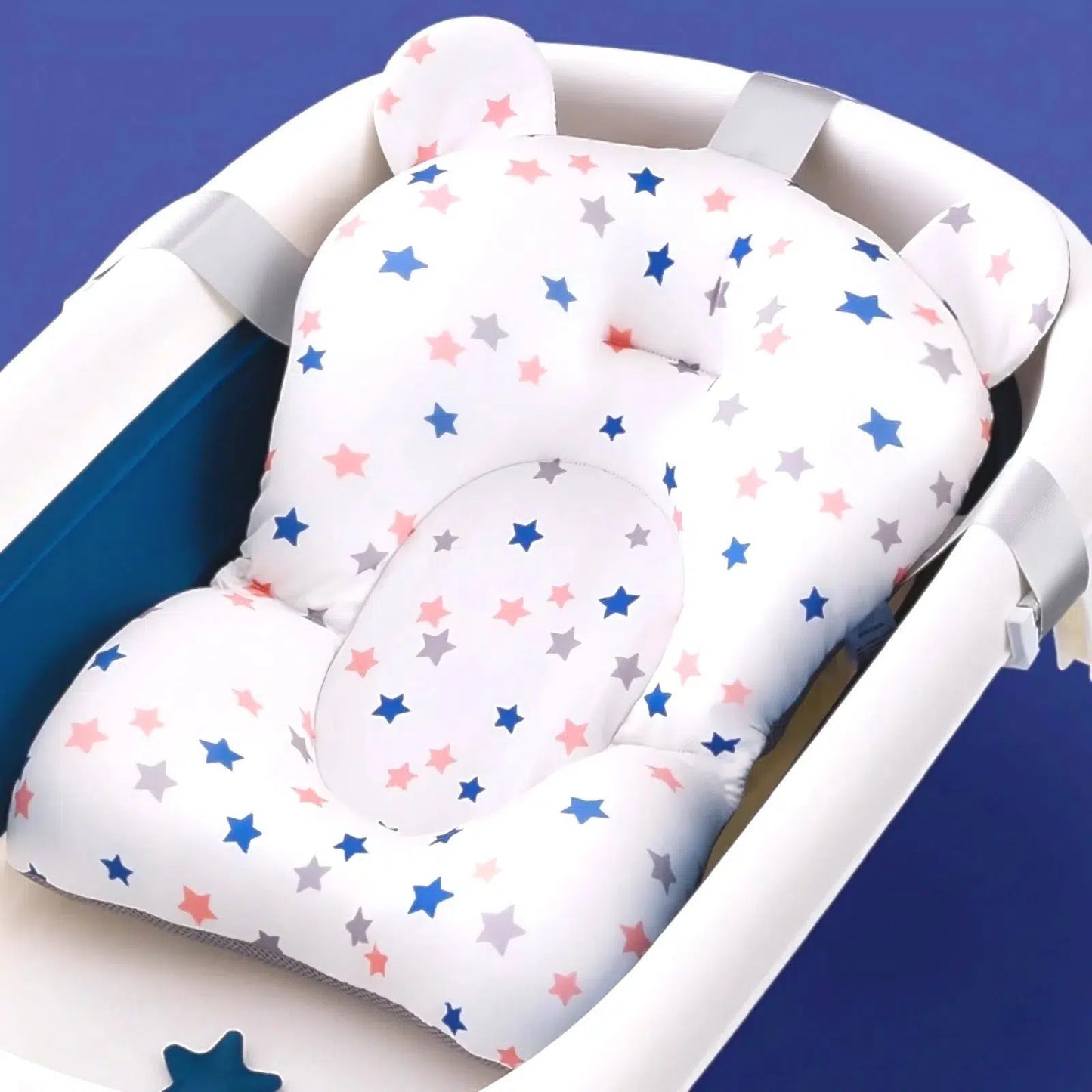 Aniceday - Coussin de baignoire pour bébé Motif Étoiles 