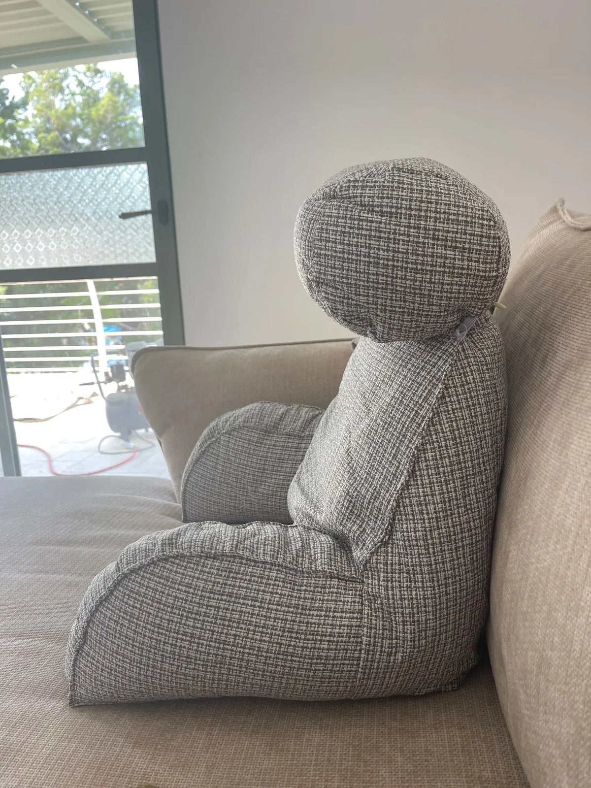MEGHI Oreiller de Lecture avec Accoudoirs,Coussin de Dos MEGHI Oreiller de Lecture avec Accoudoirs,Coussin de Dos