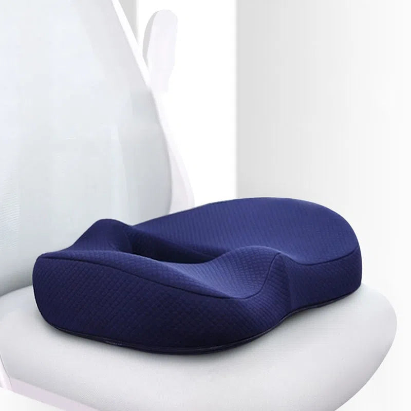 Coussin à mémoire de forme - Soulagement douleurs dorsales et Correction de posture 