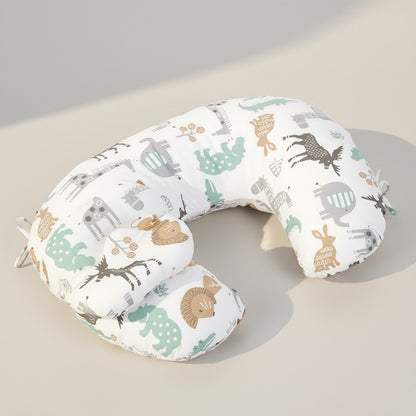 Coussin d'allaitement de 53 x 40 cm avec son petit coussin amovible