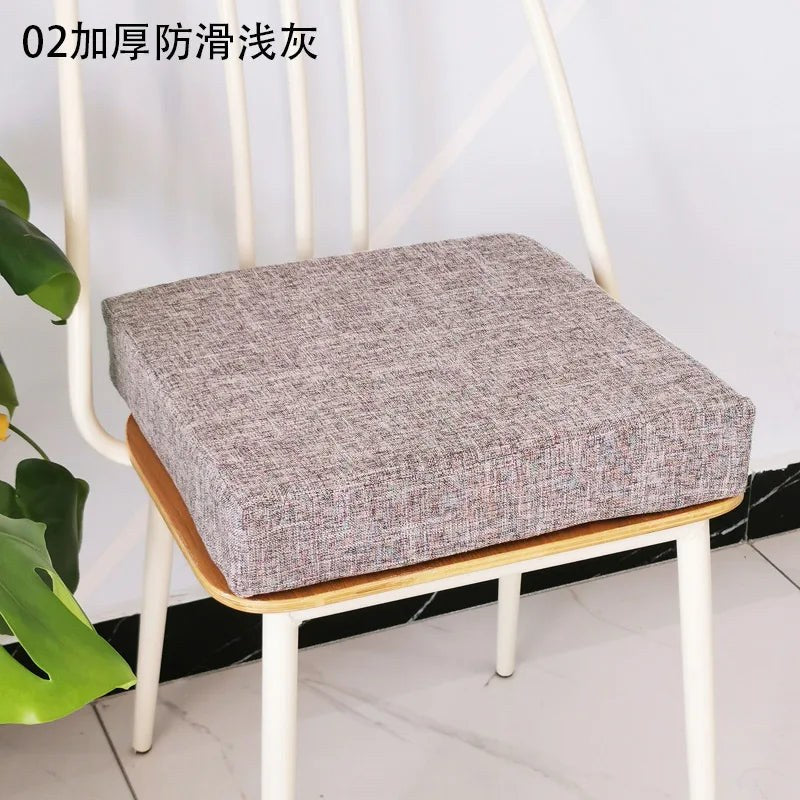 Coussin d'assise pour fauteuil gris clair
