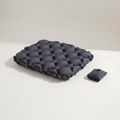 Coussin d'assise gonflable gris anthracite