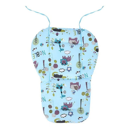 Coussin de chaise haute pour bébé, motif bleu