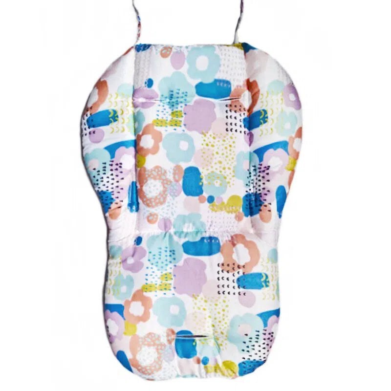 Coussin de chaise haute pour bébé, motif fleur