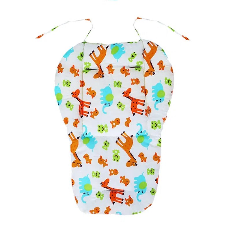 Coussin de chaise haute pour bébé, motif girafe