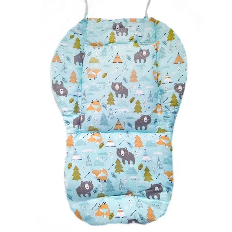 Coussin de chaise haute pour bébé, motif ours