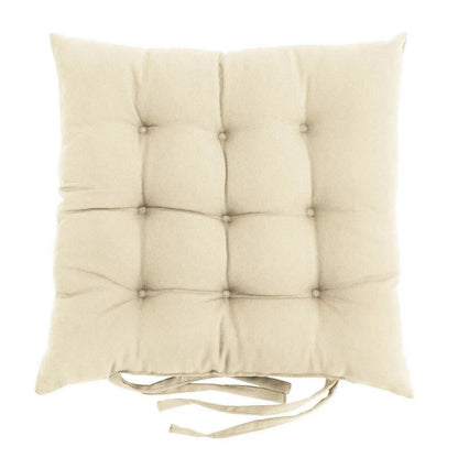 Coussin pour chaise de jardin en fer forgé beige