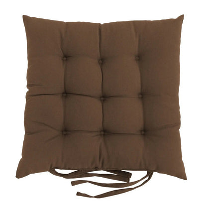 Coussin pour chaise de jardin en fer forgé café