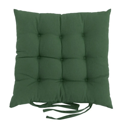 Coussin pour chaise de jardin en fer forgé vert forêt