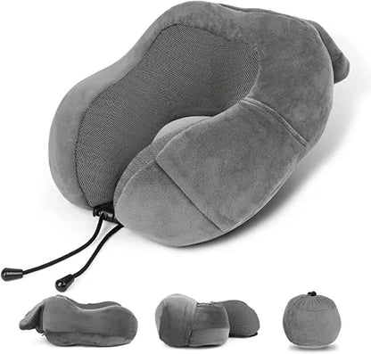 Coussin de voyage - Soutien du cou Gris 