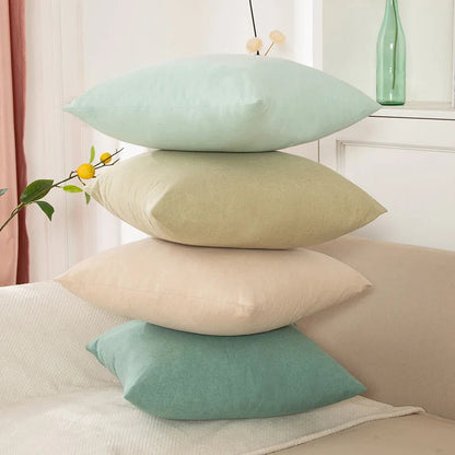 Coussin lin pour canapé et maison