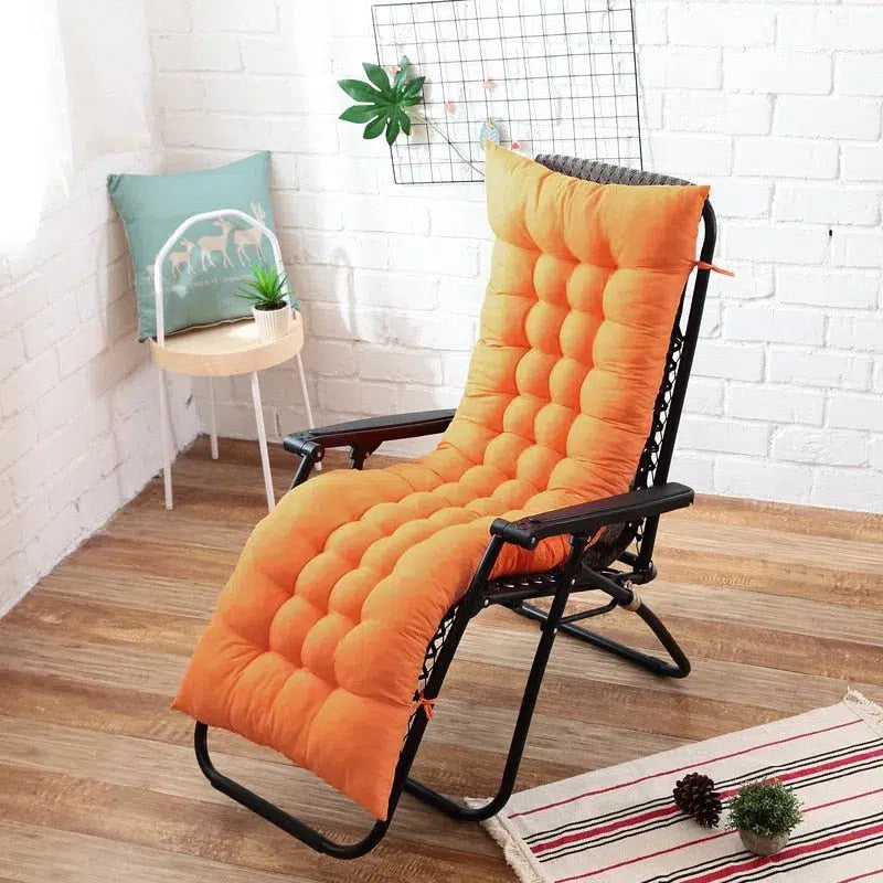 Coussin pour chaise longue d'intérieur Orange 48x155