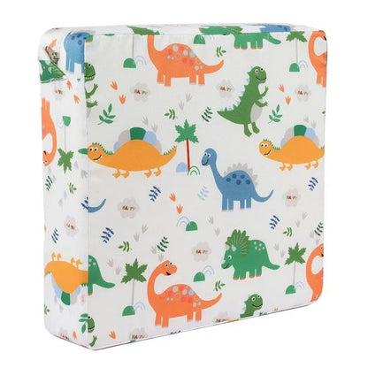 Coussin Réhausseur pour enfant - Chaise et siège Dinosaure Gris 