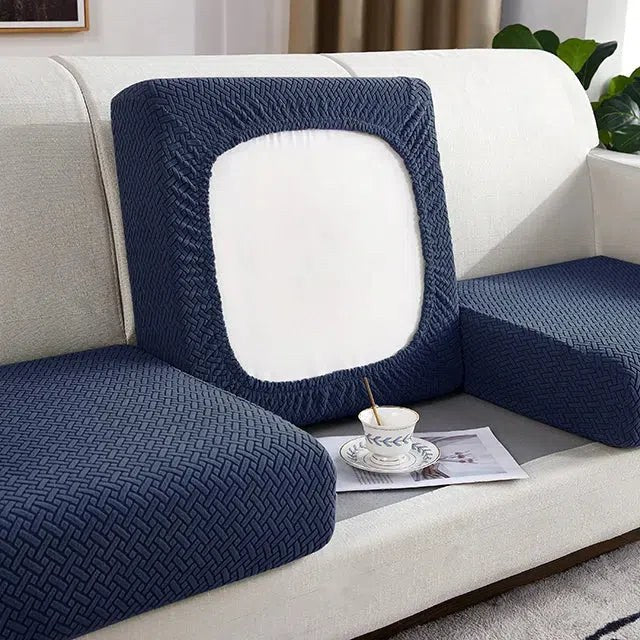 Housse pour coussin de canapé marine