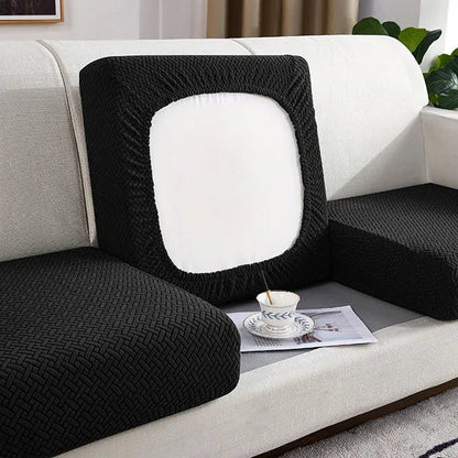 Housse pour coussin de canapé noir