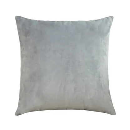 Petite housse de coussin 35 x 35 cm en velours gris
